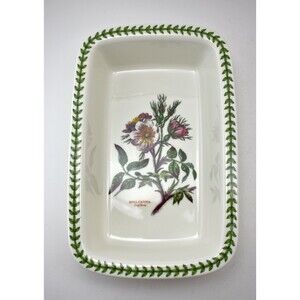 Portmeirion Botanic Garden Rosa Canina Dog Rose Rectangular Baker 10"